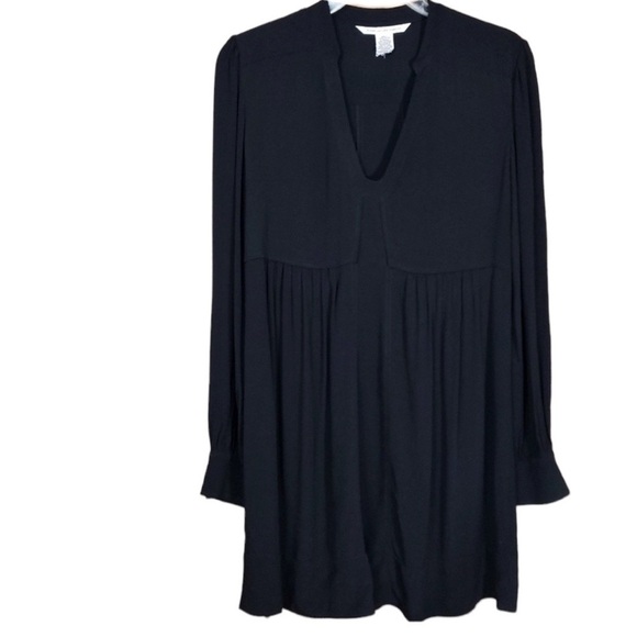 Diane Von Furstenburg Black Veda Dress - Picture 2 of 11